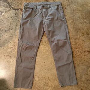 EUC Brooks Brothers Men’s slim 5 pocket chino khaki pants, brown, w36/l30